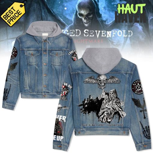 Avenged Sevenfold Hooded Denim Jacket