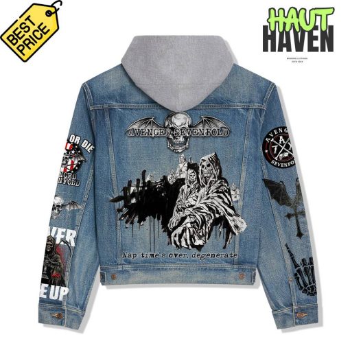 Avenged Sevenfold Hooded Denim Jacket