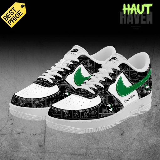 Binghamton Black Bears Peanuts Night Air Force 1 Sneaker