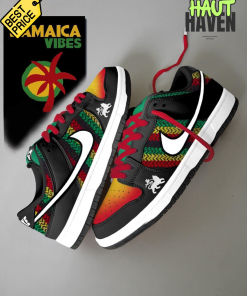 Bob Marley “Jamaica Vibes” Rastafari Nike SB Dunk Sneaker