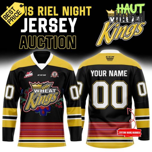 Brandon Wheat Kings Louis Riel Night Special Jersey