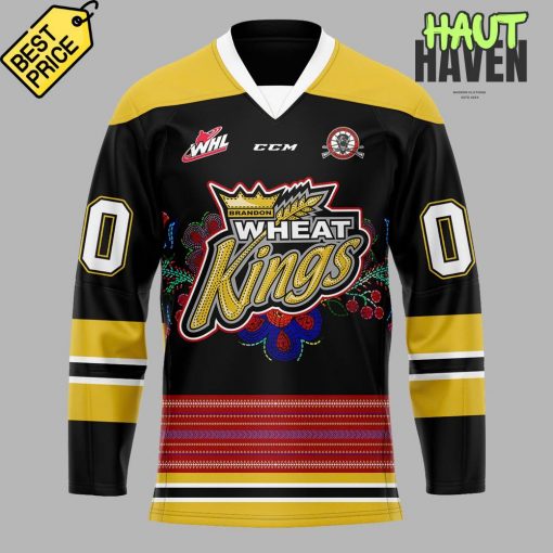 Brandon Wheat Kings Louis Riel Night Special Jersey