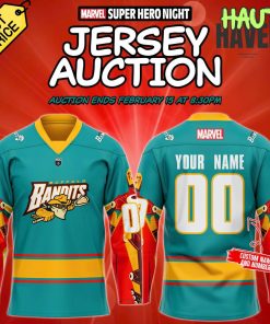 Buffalo Bandits Marvel Super Hero Night 2025 Special Jersey