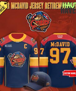 Erie Otters “Connor McDavid Jersey Retirement Night” Special Jersey