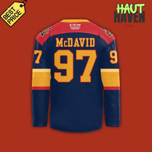 Erie Otters “Connor McDavid Jersey Retirement Night” Special Jersey