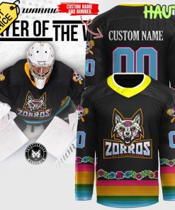 Fayetteville Marksmen x Dia De Los Muertos Premium Limited Waffle Hockey Jersey