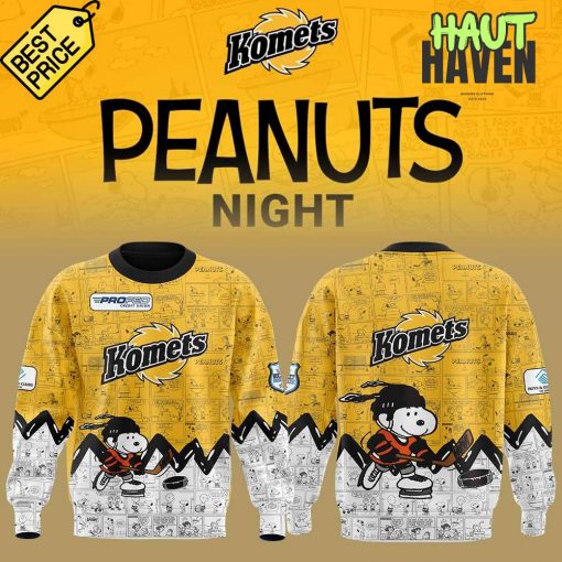 Fort Wayne Komets 75th Anniversary of Peanuts Sweatshirt