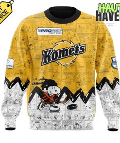 Fort Wayne Komets 75th Anniversary of Peanuts Sweatshirt