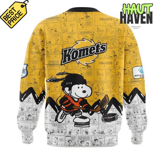 Fort Wayne Komets 75th Anniversary of Peanuts Sweatshirt