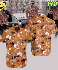 Fort Wayne Komets Luau Night Hawaiian Shirt