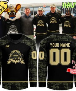 Greenville Swamp Rabbits New 2025 Black Camo Jersey