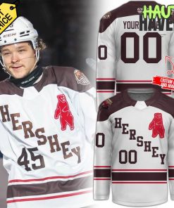 Hershey Bears Specialty Throwback Hockey Jersey