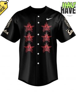 Houston Astros Cactus Jack Foundation Black Baseball Jersey