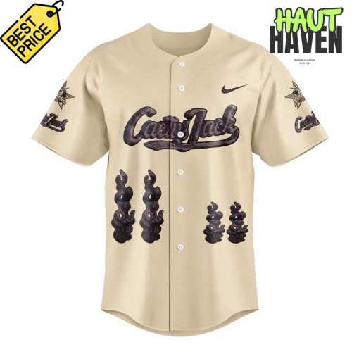 Houston Astros Cactus Jack Foundation Cream Baseball Jersey