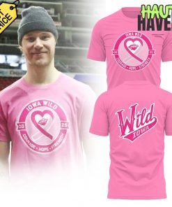 Iowa Wild x Breast Cancer Awareness Special Tee