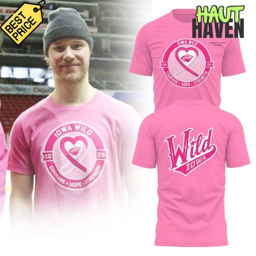 Iowa Wild x Breast Cancer Awareness Special Tee