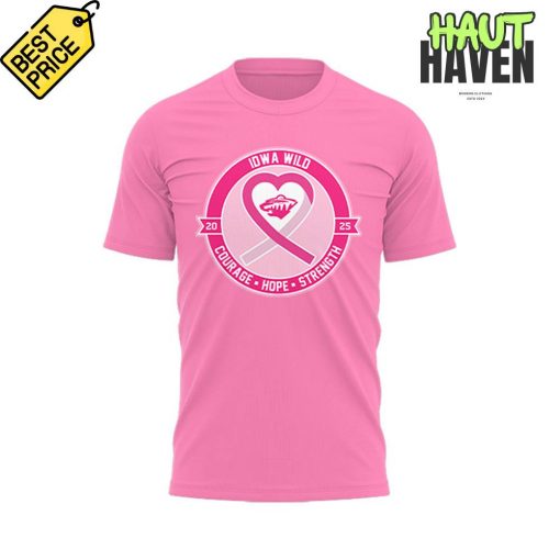 Iowa Wild x Breast Cancer Awareness Special Tee