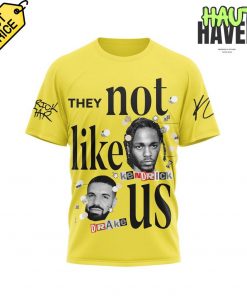 Kendrick Lamar They Not Like Us Yellow Tee