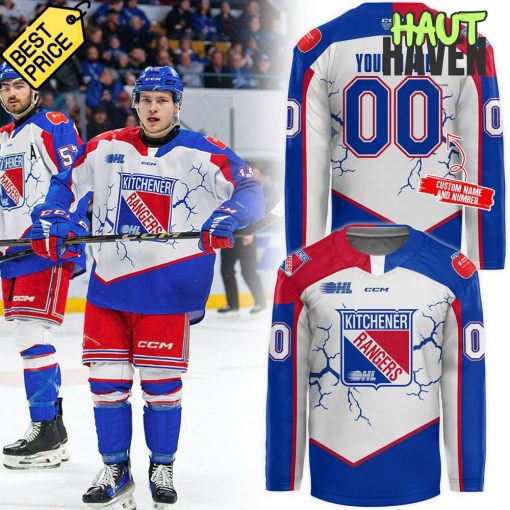 Kitchener Rangers Next Gen 2025 Hockey Jersey