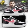 Lionel Messi Inter Miami 2025 Personalized Pink Air Force 1 Sneaker