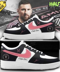 Lionel Messi Inter Miami 2025 Black Air Force 1 Sneaker