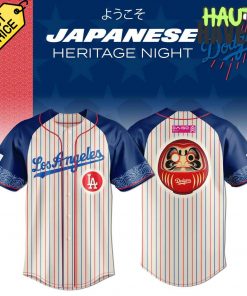 Los Angeles Dodgers Japanese Heritage Baseball Jersey