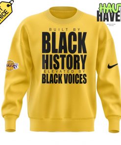 Los Angeles Lakers Luka Doncic Black History Black Voice Sweatshirt