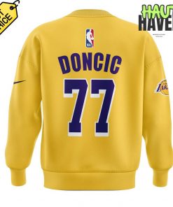 Los Angeles Lakers Luka Doncic Black History Black Voice Sweatshirt