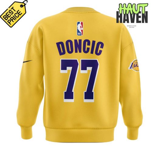 Los Angeles Lakers Luka Doncic Black History Black Voice Sweatshirt