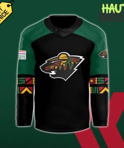 Minnesota Wild Black History Celebration Special Jersey