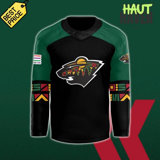 Minnesota Wild Black History Celebration Special Jersey