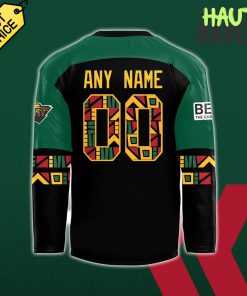 Minnesota Wild Black History Celebration Special Jersey