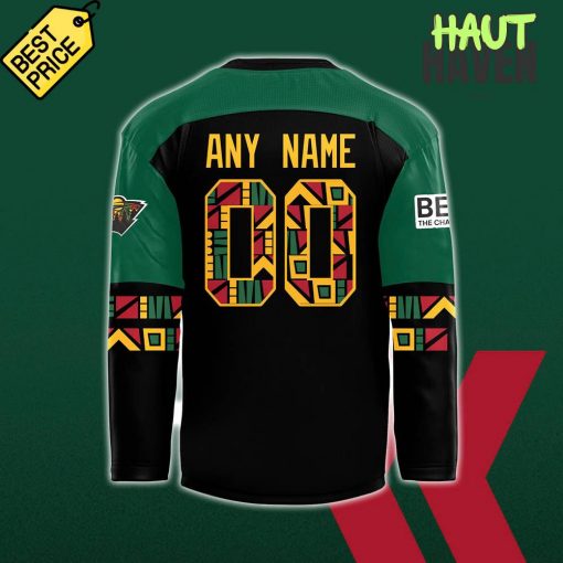 Minnesota Wild Black History Celebration Special Jersey