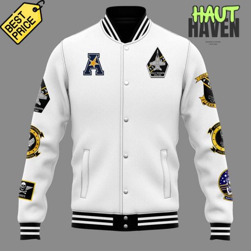 Navy Midshipmen Jolly Rogers “Fear The Bones” Baseball Jacket