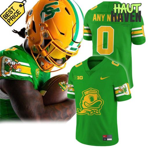Oregon Ducks Forrest Green Limited Edition Football Jersey