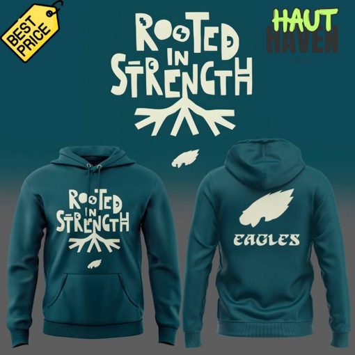 Philadelphia Eagles Black History Month “Rooted in Strength” Hoodie