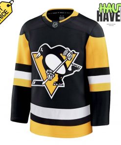 Pittsburgh Penguins Mike Lange Voice of the Penguins Hockey Jersey