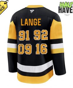 Pittsburgh Penguins Mike Lange Voice of the Penguins Hockey Jersey