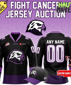 Portland Winterhawks Fight Cancer Special Jersey