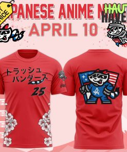 Rocket City Trash Pandas 2025 Japanese Anime Night Special Shirt