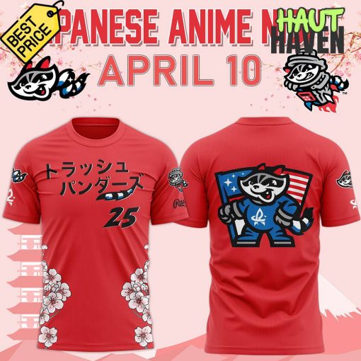 Rocket City Trash Pandas 2025 Japanese Anime Night Special Shirt