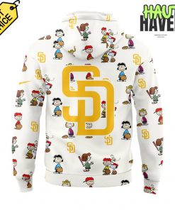 San Diego Padres Peanuts Night Special White Hoodie