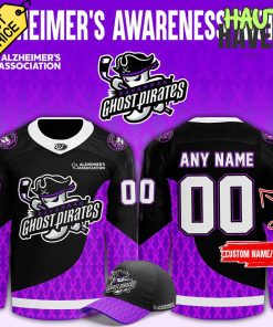 Savannah Ghost Pirates Alzheimers Awareness Night Special Jersey