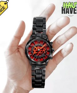 Slayer Band Special Black Stainless Steel Watch