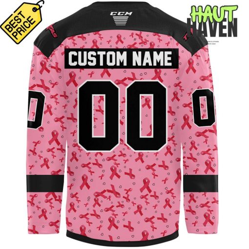 Texas Stars “Pink In The Rink” Special New 2025 Hockey Jersey