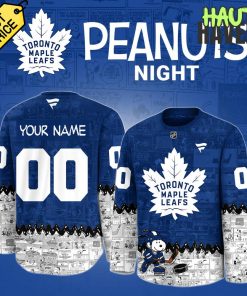 Toronto Maple Leafs 75th Anniversary of Peanuts Snoopy Jersey