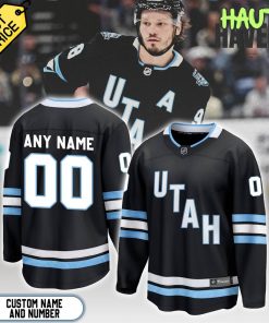 Utah Hockey Club Black Breakaway Personalized Hockey Jersey