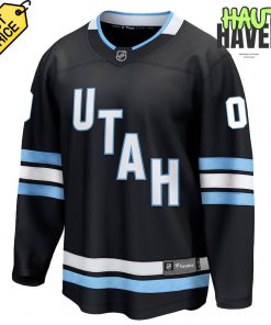 Utah Hockey Club Black Breakaway Personalized Hockey Jersey