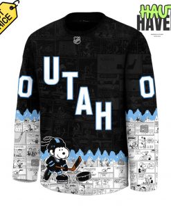 Utah Hockey Club Peanuts Night Special Hockey Jersey