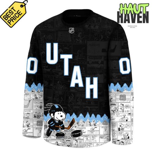 Utah Hockey Club Peanuts Night Special Hockey Jersey